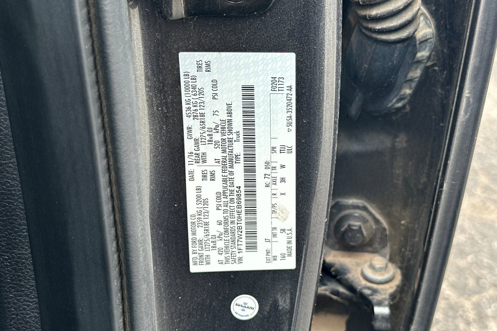 2017 Ford F-250SD Lariat