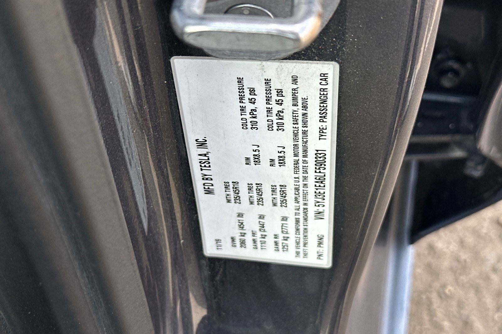 2020 Tesla Model 3 Base