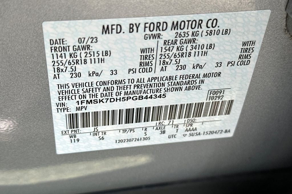 2023 Ford Explorer XLT