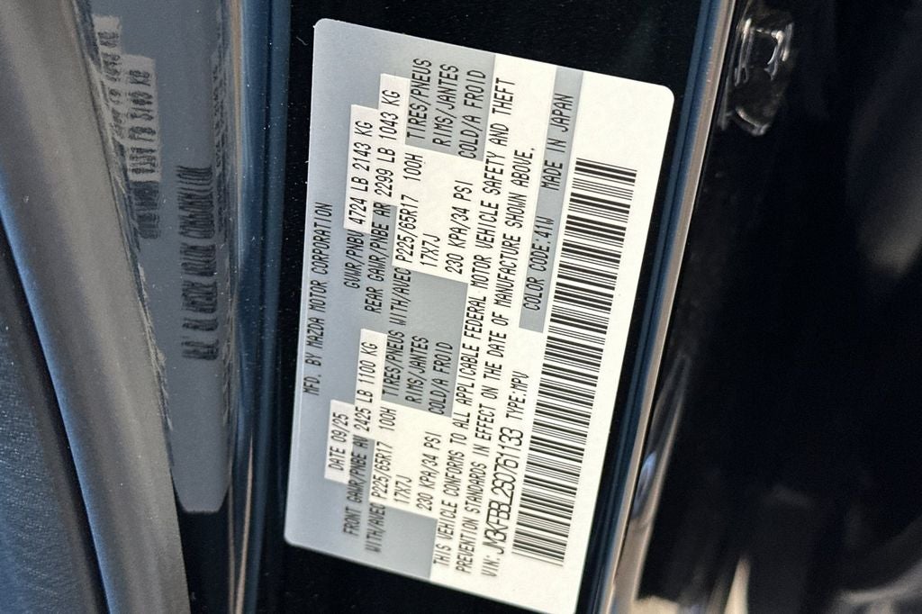 2025 Mazda Mazda CX-5 2.5 S Select Package